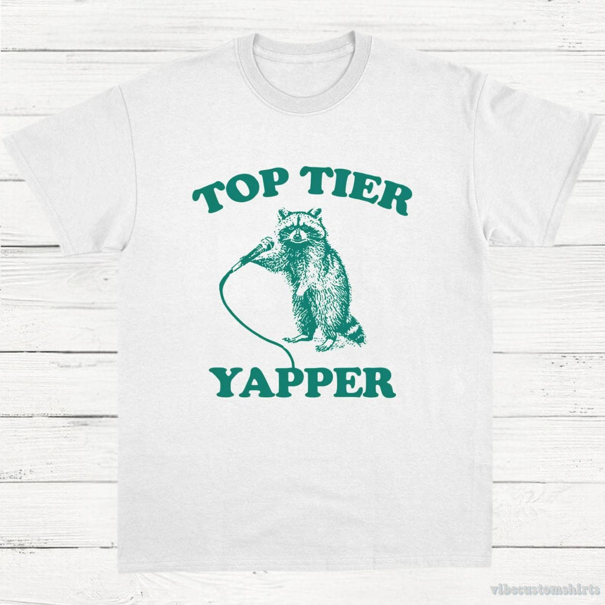 Top Tier Yapper Raccoon Meme Shirt product image 3
