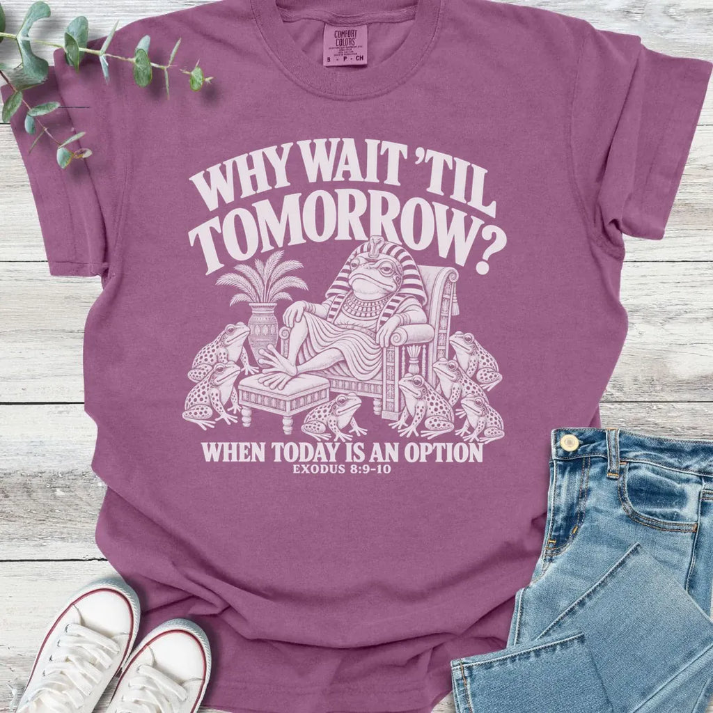 Why Wait T-Shirt product image 3